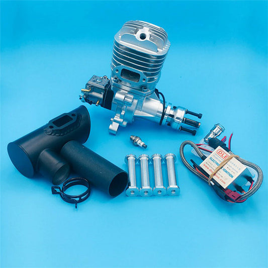 DLE65 65CC High-Performance 2-Stroke Gasoline Engine for RC Airplane Models RC Airplane Diyengmod