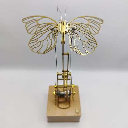 Dynamic 3D Metal Butterfly Model Kit - DIY Mechanical Assembly for All Ages 3D Puzzle Model Kit Diyengmod