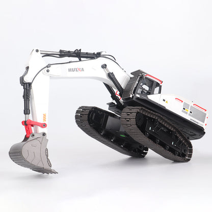 HUINA 1:14 22CH 2.4G Remote Control Alloy Excavator with 4-in-1 Accessories - Construction Vehicle Toy for Kids RC Truck Diyengmod