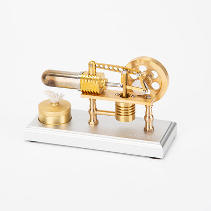 Mini Hot Air Stirling Engine STEM Toy by ENJOMOR - Robinson Model (RTR Version) Stirling Engine Diyengmod