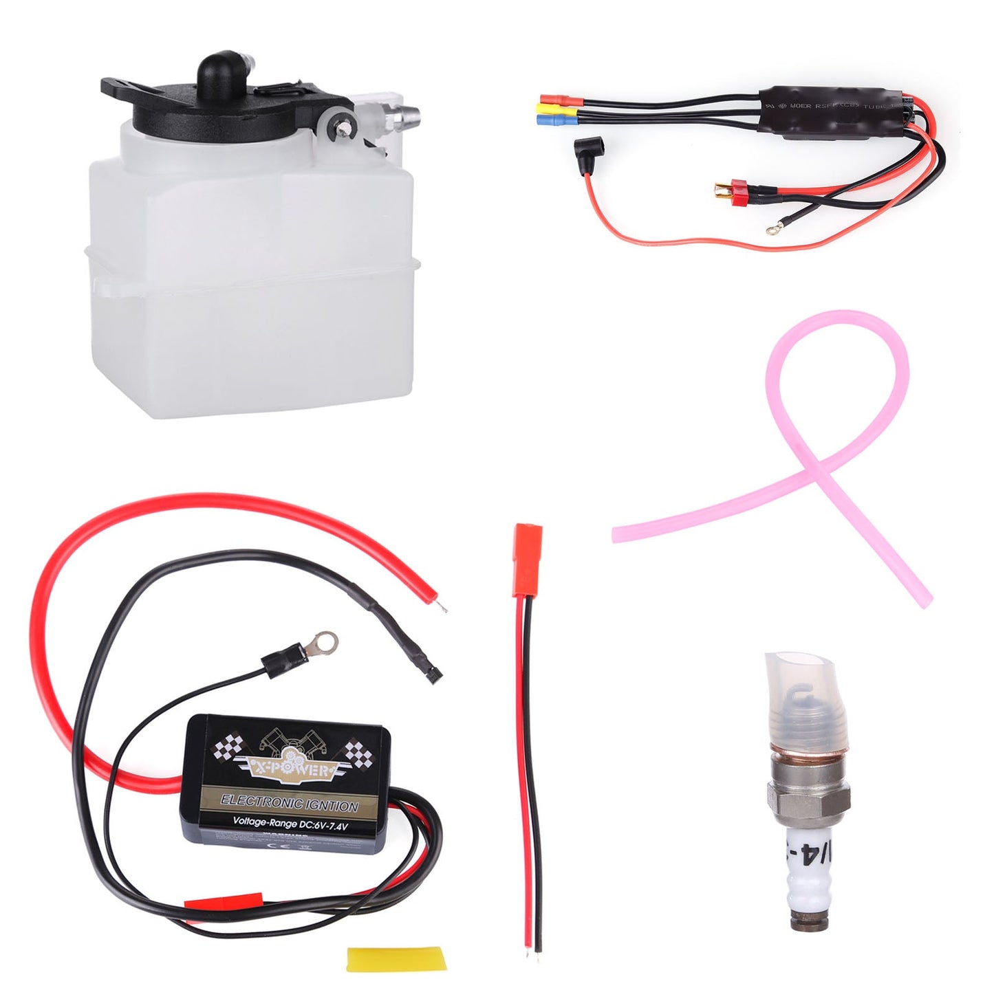 TOYAN FS-S100G 4 Stroke RC Engine Ignition Starter Kit with Essential Components Toyan Engine Diyengmod