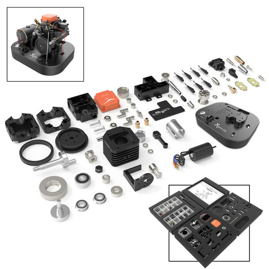 DIY Toyan FS-S100AC RC Engine Assembly Kit - Create Your Own Functional Model Engine Toyan Engine Diyengmod TOYAN FS-S100AC