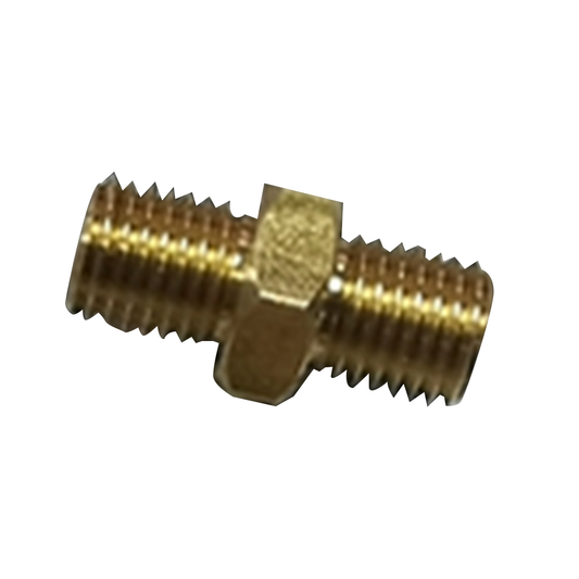 M4*0.5 Brass Male Pipe Nipple Adapter for KACIO Steam Engine Boiler Model - DIY Engineering Modification Steam Engine Diyengmod