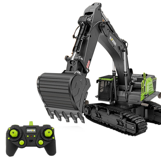 HUINA 1:14 Scale 22CH 2.4G Remote Control Excavator - Perfect Engineering Toy for Kids and Adults RC Truck Diyengmod