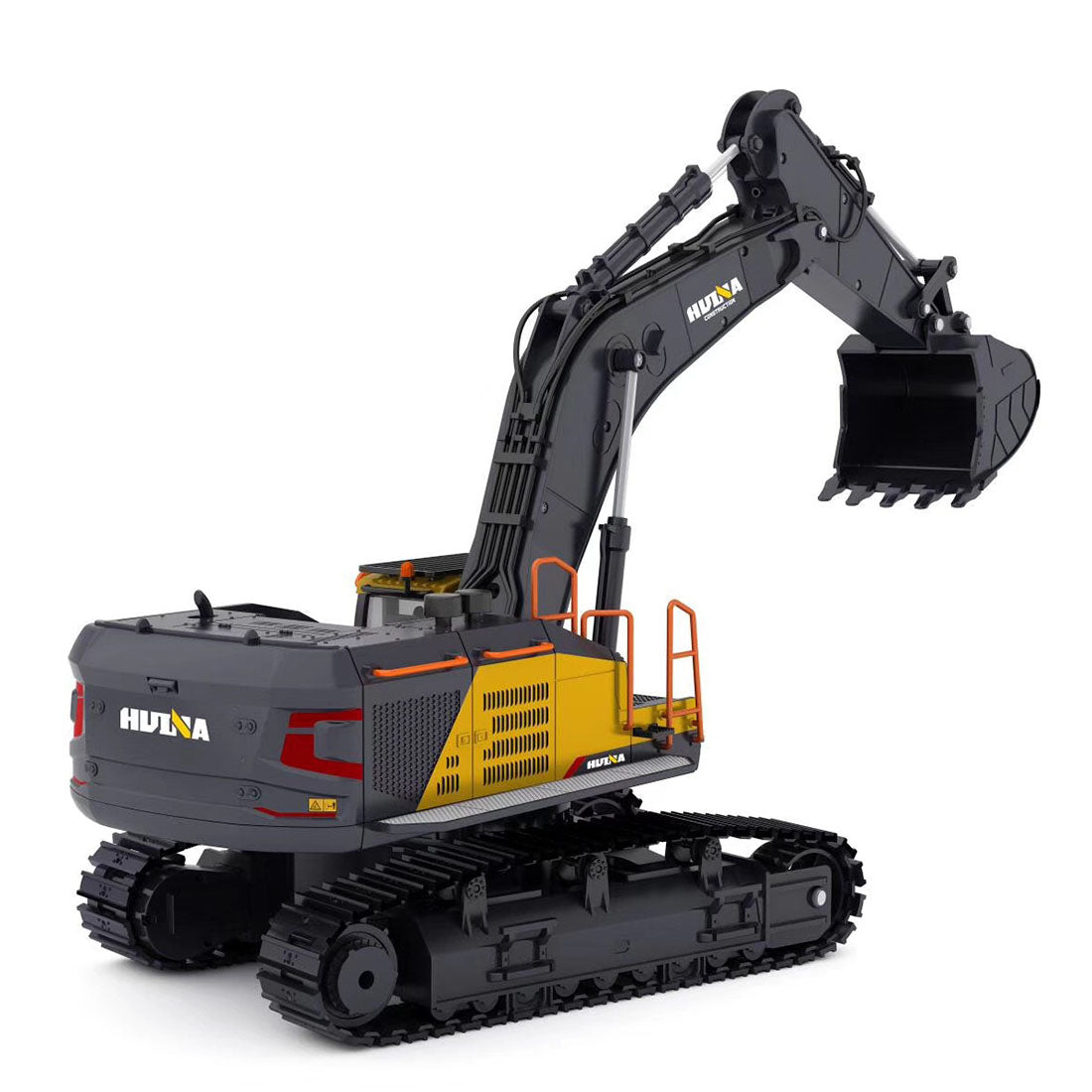 HUINA 1:14 Scale 22CH Remote Control Excavator - Alloy Engineering Model Truck for Kids' Gift Collection RC Truck Diyengmod