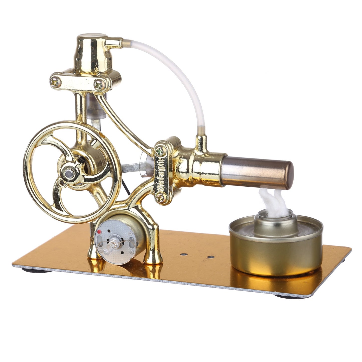 Single Cylinder Balance Stirling Engine Science Experiment Kit - DIY Educational Model Single Cylinder Stirling Engine Diyengmod