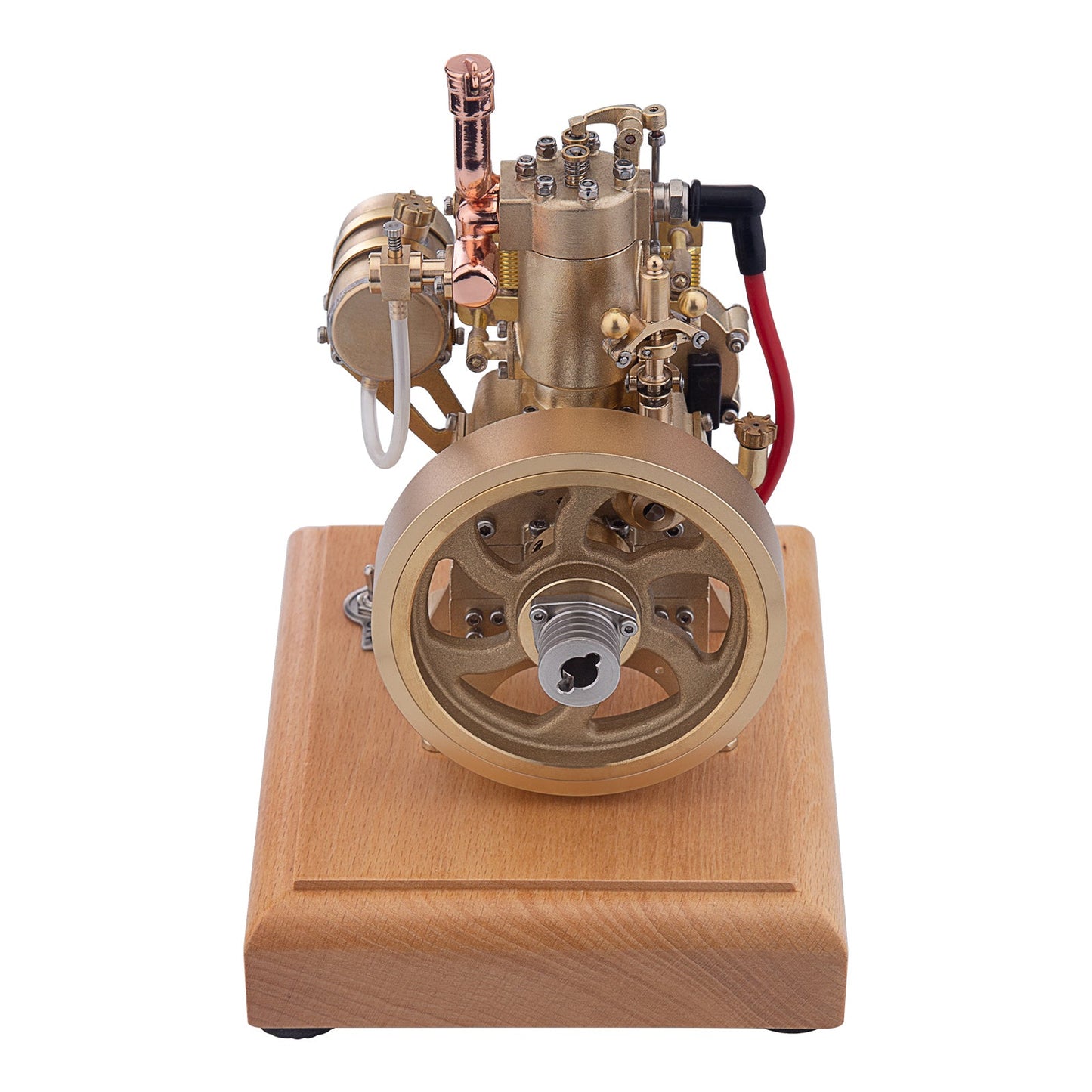 H73 2.6cc Vertical Single Cylinder 4-Stroke OHV Gas Engine Model with Governor - Mini Water-Cooled Internal Combustion Engine Engine Models Diyengmod