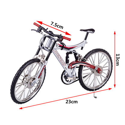 DIY 3D Metal Bicycle Model Kit - Retro Mountain Bike Puzzle for Adults and Kids, Educational Assembly Toy 3D Puzzle Model Kit Diyengmod