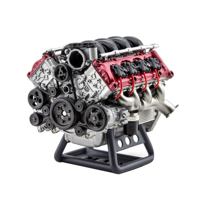 V8 Engine Model Kit for RC Cars - Fully Functional Build Your Own V8 Engine Engine Models Diyengmod V8 Engine