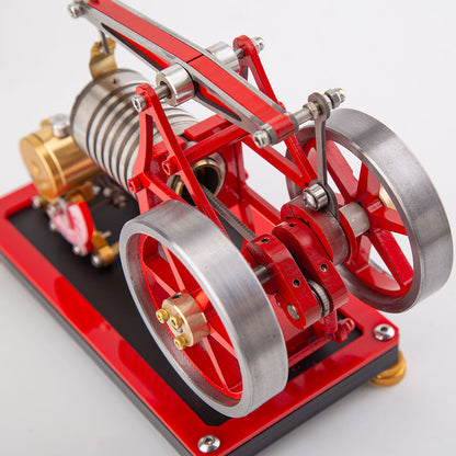 RETROL VE-01 Crossbeam Flame Eater Vacuum Engine Model - Educational External Combustion Toy for Mechanical Enthusiasts Engine Model Diyendmod