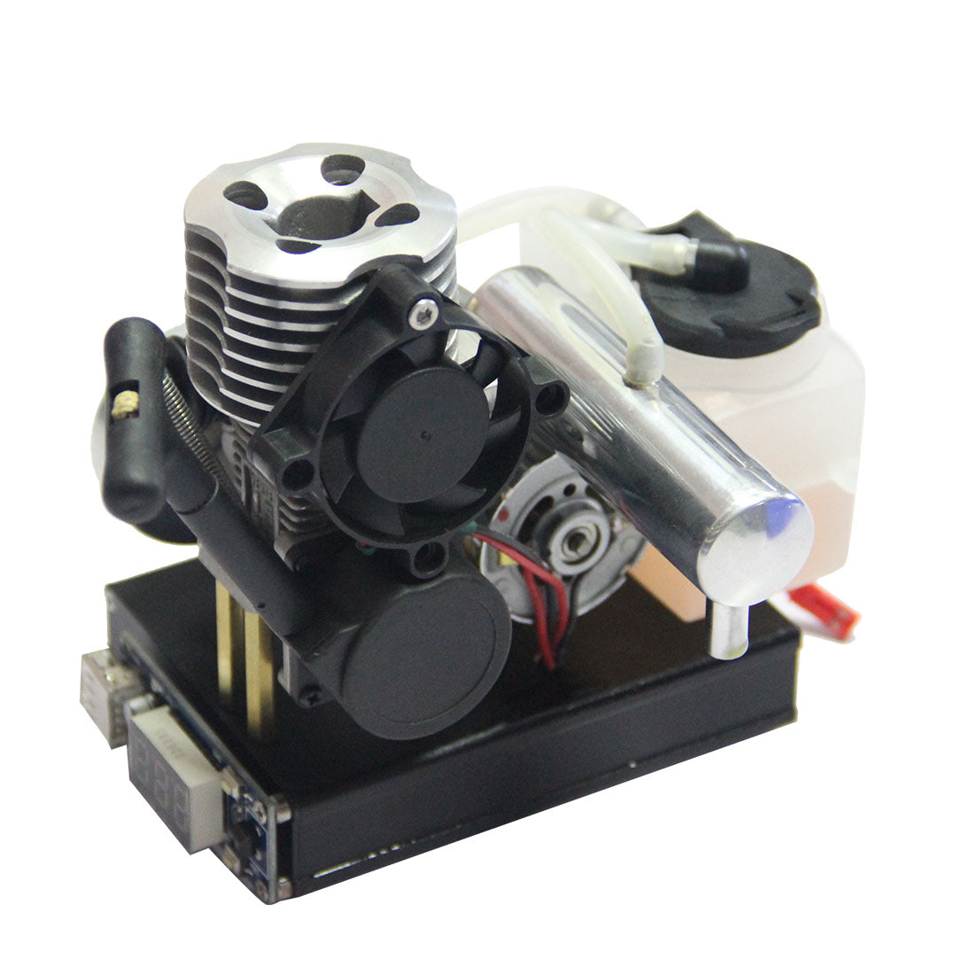 Level 15 Methanol Engine Power Generator Kit with Cooling System - DIY Eng Mod Engine Models Diyengmod