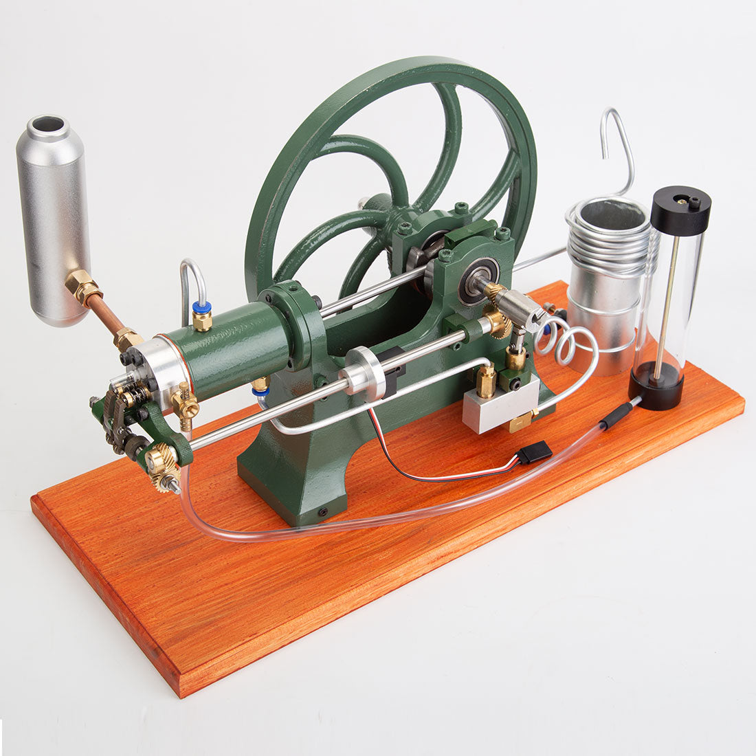 Antique Horizontal Water-Cooled 4-Stroke Hot-Bulb Engine Model for Collector's Display Engine Models Diyengmod