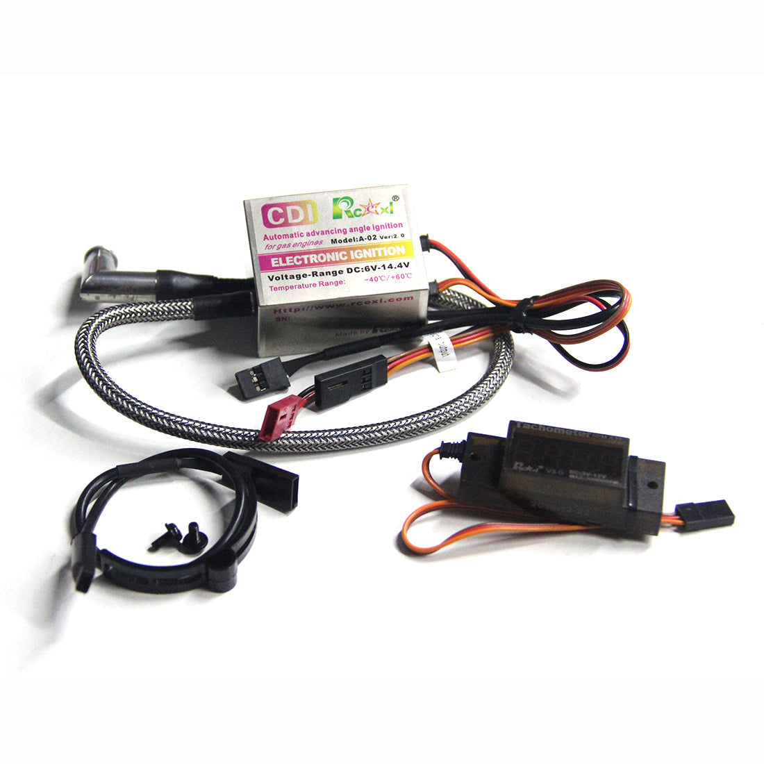 TOYAN Engine Compatible Hall Sensor Tachometer Igniter Kit for Gasoline & Methanol Conversion Toyan Engine Diyengmod