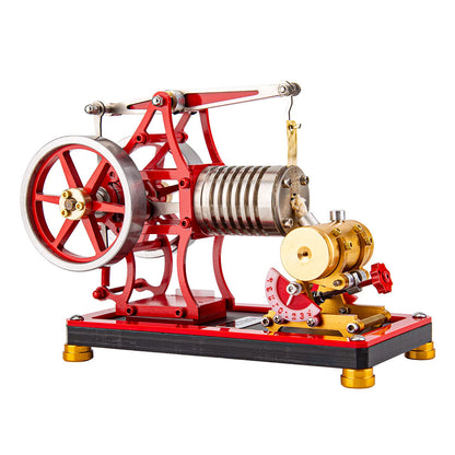 RETROL VE-01 Crossbeam Flame Eater Vacuum Engine Model - Educational External Combustion Toy for Mechanical Enthusiasts Engine Model Diyendmod