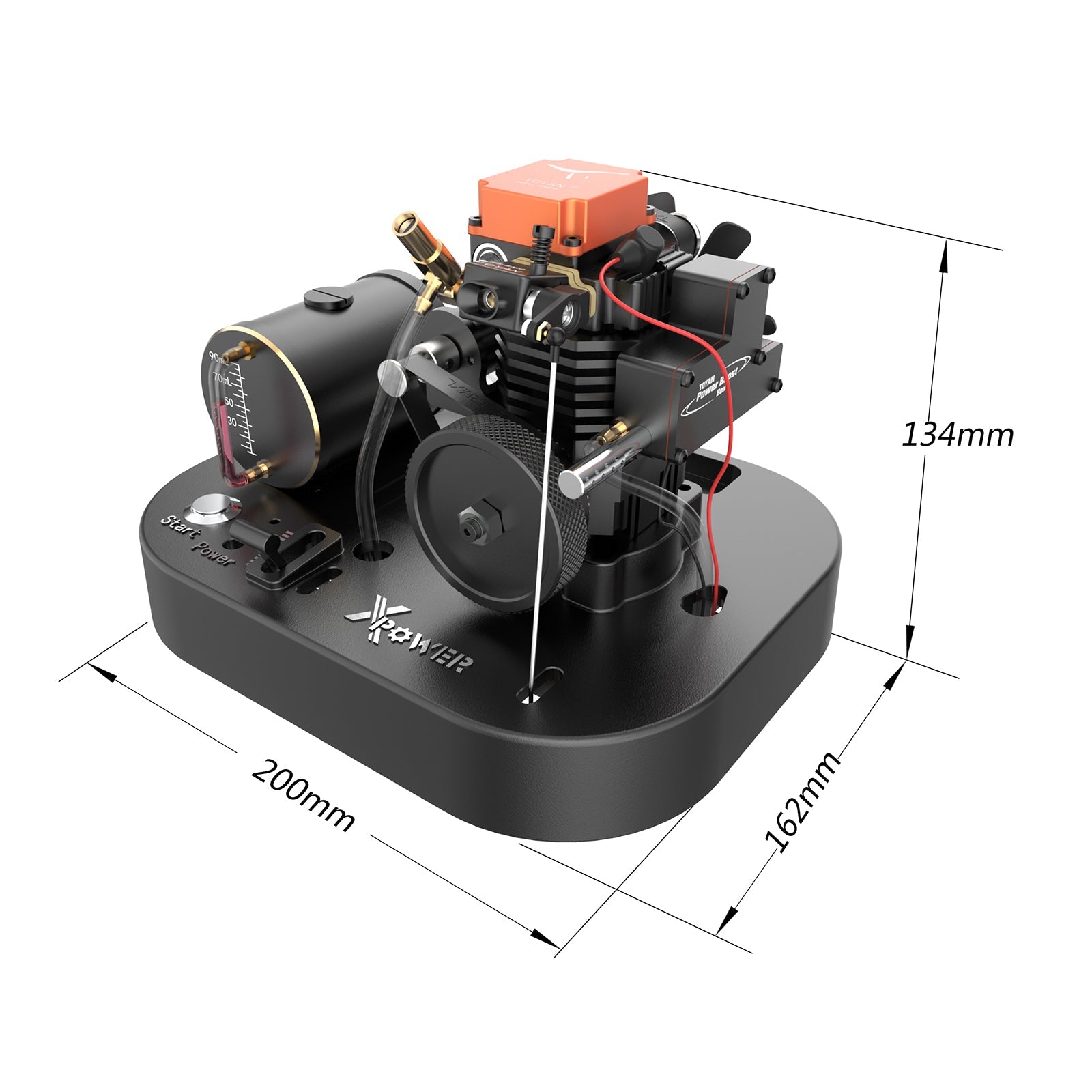 DIY Toyan FS-S100AC RC Engine Assembly Kit - Create Your Own Functional Model Engine Toyan Engine Diyengmod