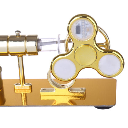 Luminous Gyroscope Stirling Engine Model - Creative Educational Gift for Science Enthusiasts Stirling Engine Diyengmod