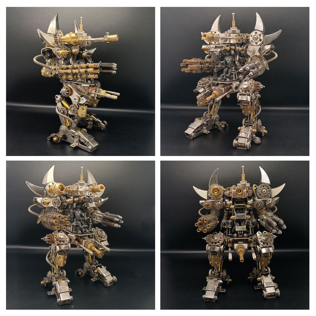 Magnetic Mecha 3D Metal Puzzle Kit - DIY Assembly Model for All Ages 3D Puzzle Model Kit Diyengmod