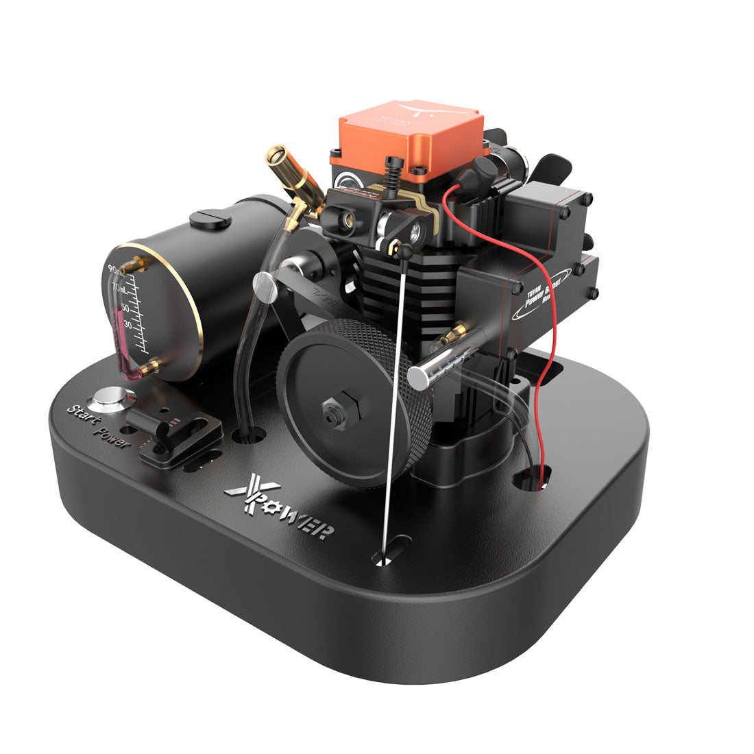 TOYAN 4 Stroke Nitro Engine Model Kit - DIY Working RC Engine Assembly Toyan Engine Diyengmod