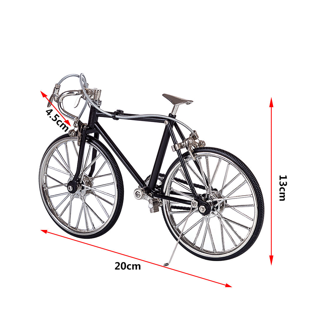 DIY 3D Metal Bicycle Model Kit - Retro Mountain Bike Puzzle for Adults and Kids, Educational Assembly Toy 3D Puzzle Model Kit Diyengmod