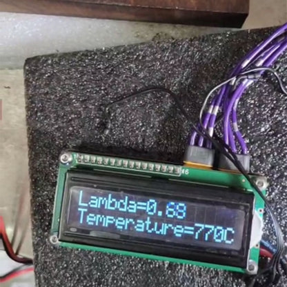 LSU4.9 Compact Air-Fuel Ratio Analyzer with LCD Display and Oxygen Sensor for Engine Tuning Accessories Diyengmod