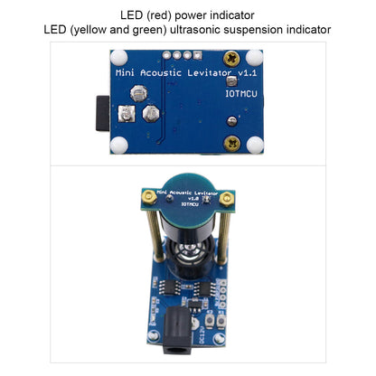 Mini Ultrasonic Levitation Kit for Science Experiments and DIY Projects Accessories Diyengmod