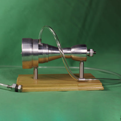 Metal Steam Turbine Engine Model - DIY Desktop Science Experiment Kit Steam Engine Diyengmod