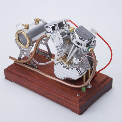 CISON FG-VT9 V-Twin 9cc 4-Stroke Air-Cooled Motorcycle Engine with Original Parts and Accessories Engine Models Diyengmod