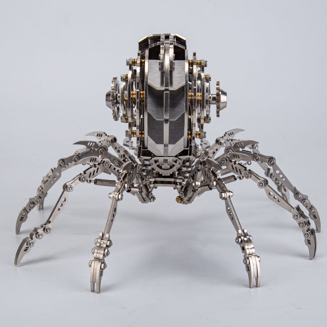 Metal Spider 3D Puzzle DIY Model Kit - 203-Piece Creative Gift 3D Puzzle Model Kit Diyengmod