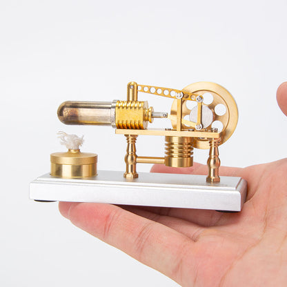 Mini Hot Air Stirling Engine STEM Toy by ENJOMOR - Robinson Model (RTR Version) Stirling Engine Diyengmod