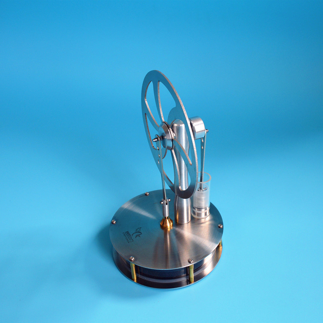 Coffee-Powered Low Temperature Difference Stirling Engine Model - DIY Desktop Gadget Low Temperature Stirling Engine Diyengmod