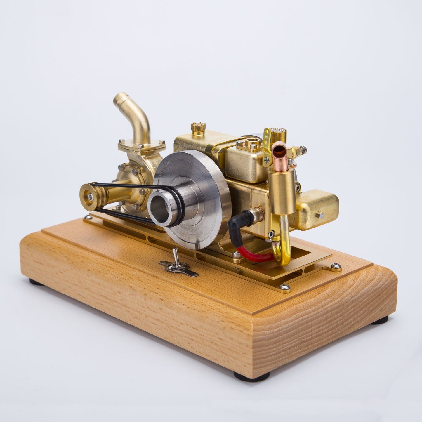 Mini 1.6cc Retro Water-Cooled Gas Engine Model for Collectors Engine Models Diyengmod