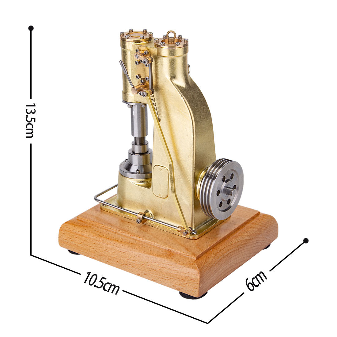 Miniature Brass Forging Power Hammer - Industrial Craftsmanship Model Engine Models Diyengmod