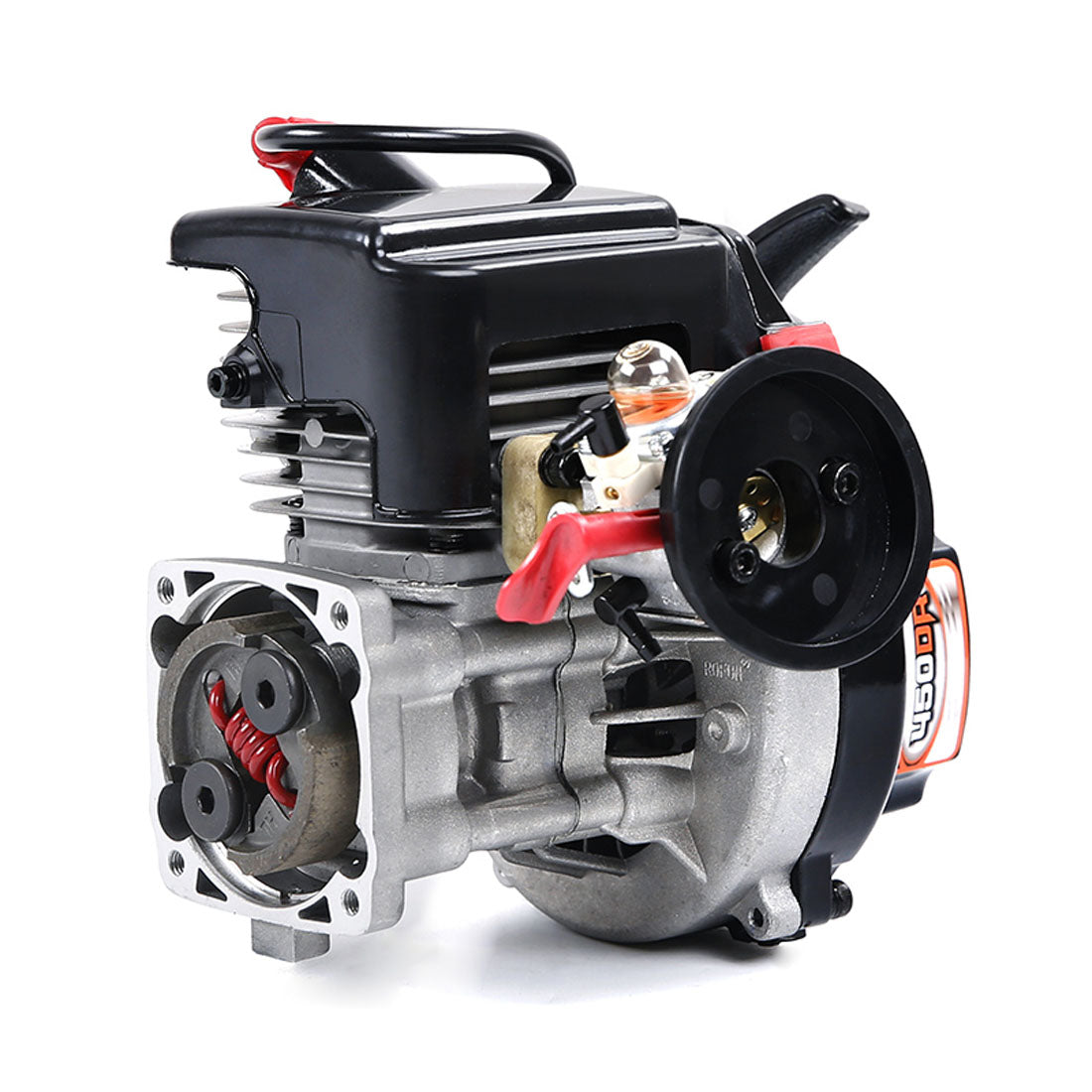 45cc High-Power Double-Ring 2-Stroke Gasoline Engine for Rovan HPI KM BAJA 1/5 RC Cars RC Engine Diyengmod