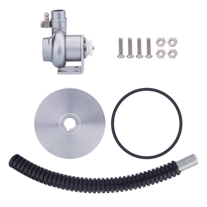 Micro Turbocharger Kit with Belt Pulley for NR-200 Engine - DIY Model Upgrade Accessories Diyengmod