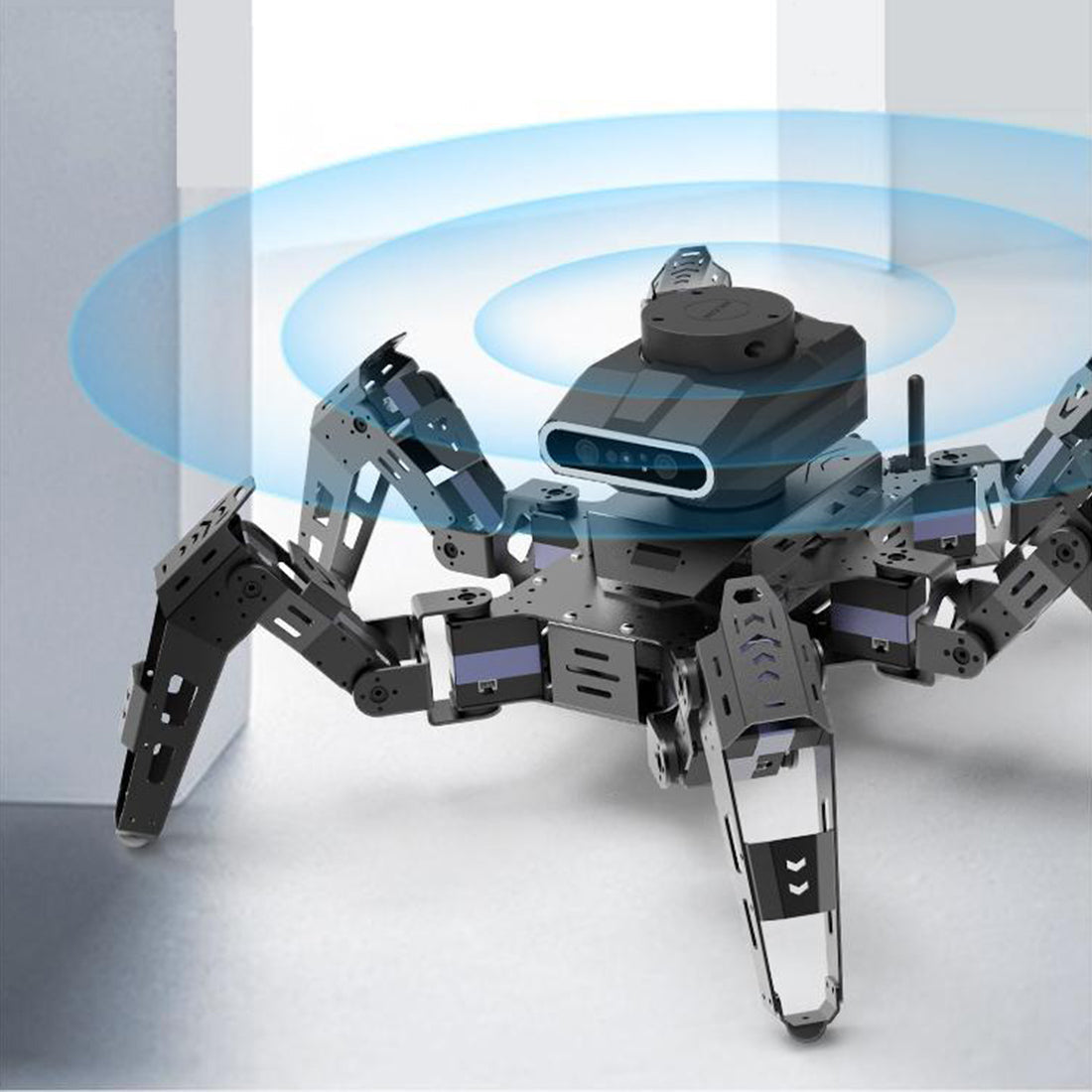 Bionic Metal Spider Robot Kit: Programmable DIY Intelligent Engineering Toy with Advanced Features Diyengmod