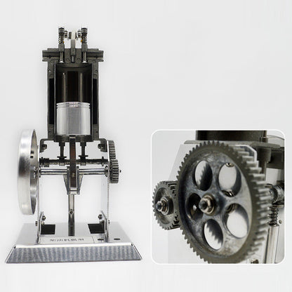 Educational Metal Four-Stroke Engine Model for Physics Experiments Engine Models Diyengmod