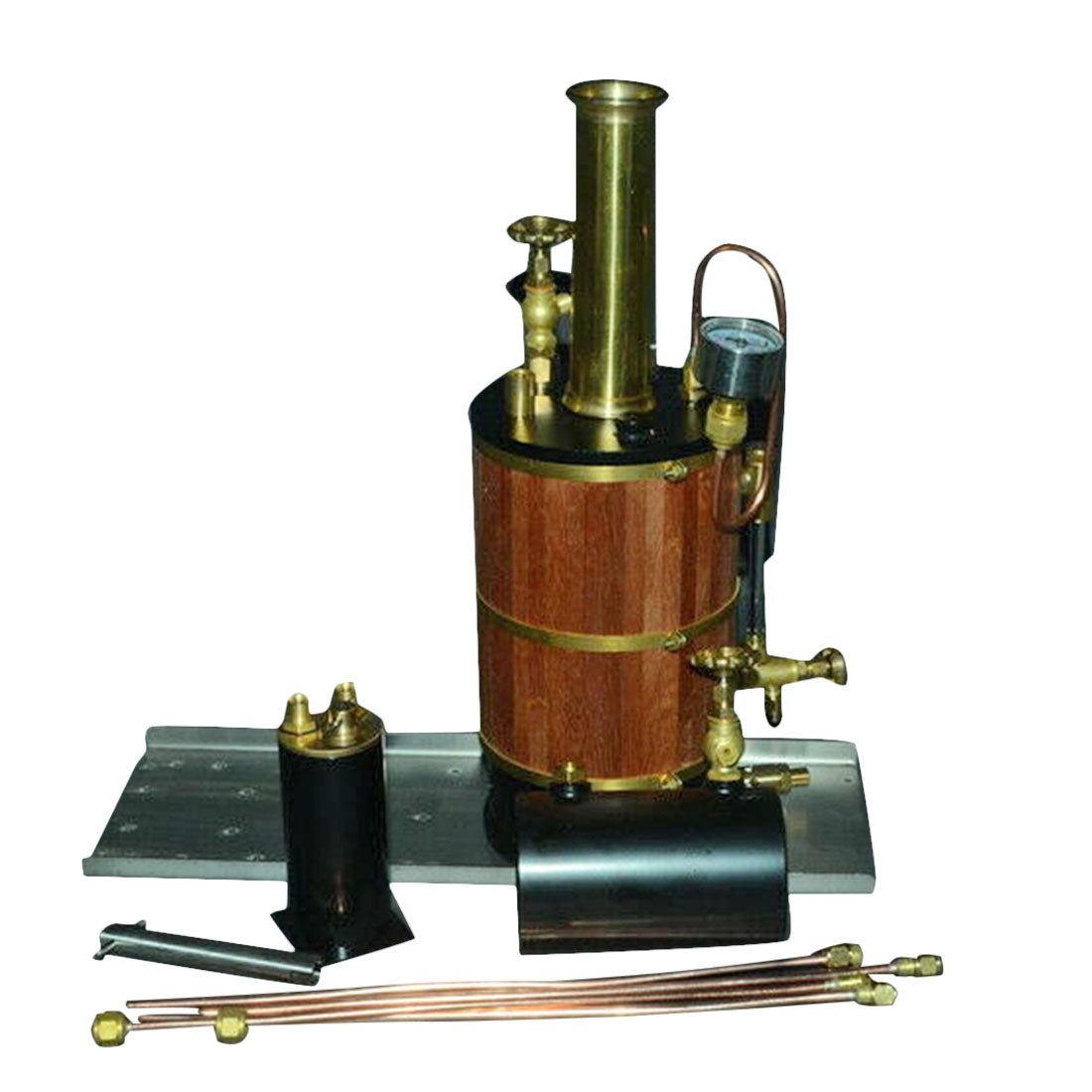 Compact Vertical Steam Boiler Model for Marine Engine - 230ml Capacity Steam Engine Diyengmod