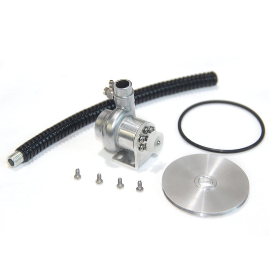 Micro Turbocharger Kit with Belt Pulley for NR-200 Engine - DIY Model Upgrade Accessories Diyengmod