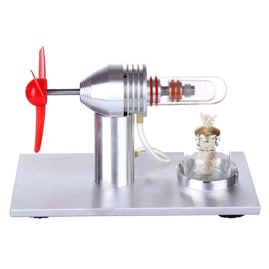 External Combustion Metal Stirling Engine Model for Physics Experiments - DIY Educational Kit Stirling Engine Diyengmod