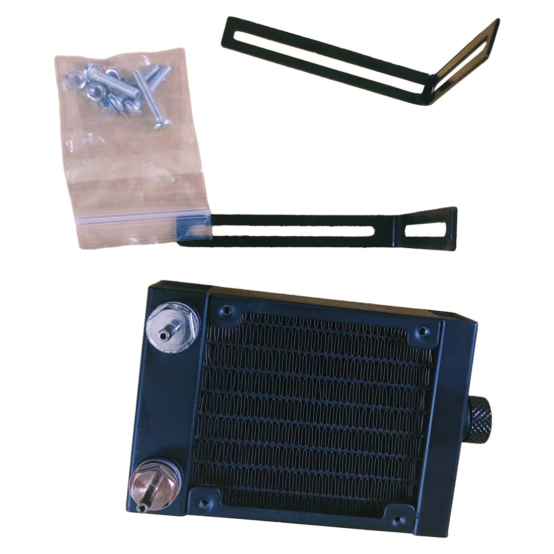 CISON Engine Water-Cooling Radiator Tank Assembly with Bracket and Screw Kit All Accessories Diyengmod