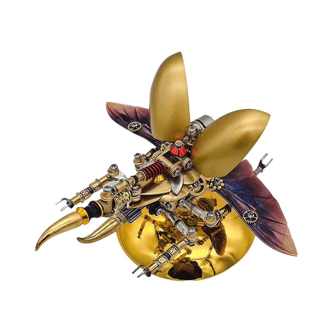 Steampunk Hercules Beetle 3D Metal Model Kit - Creative DIY Insect Assembly Ornament 3D Puzzle Model Kit Diyengmod