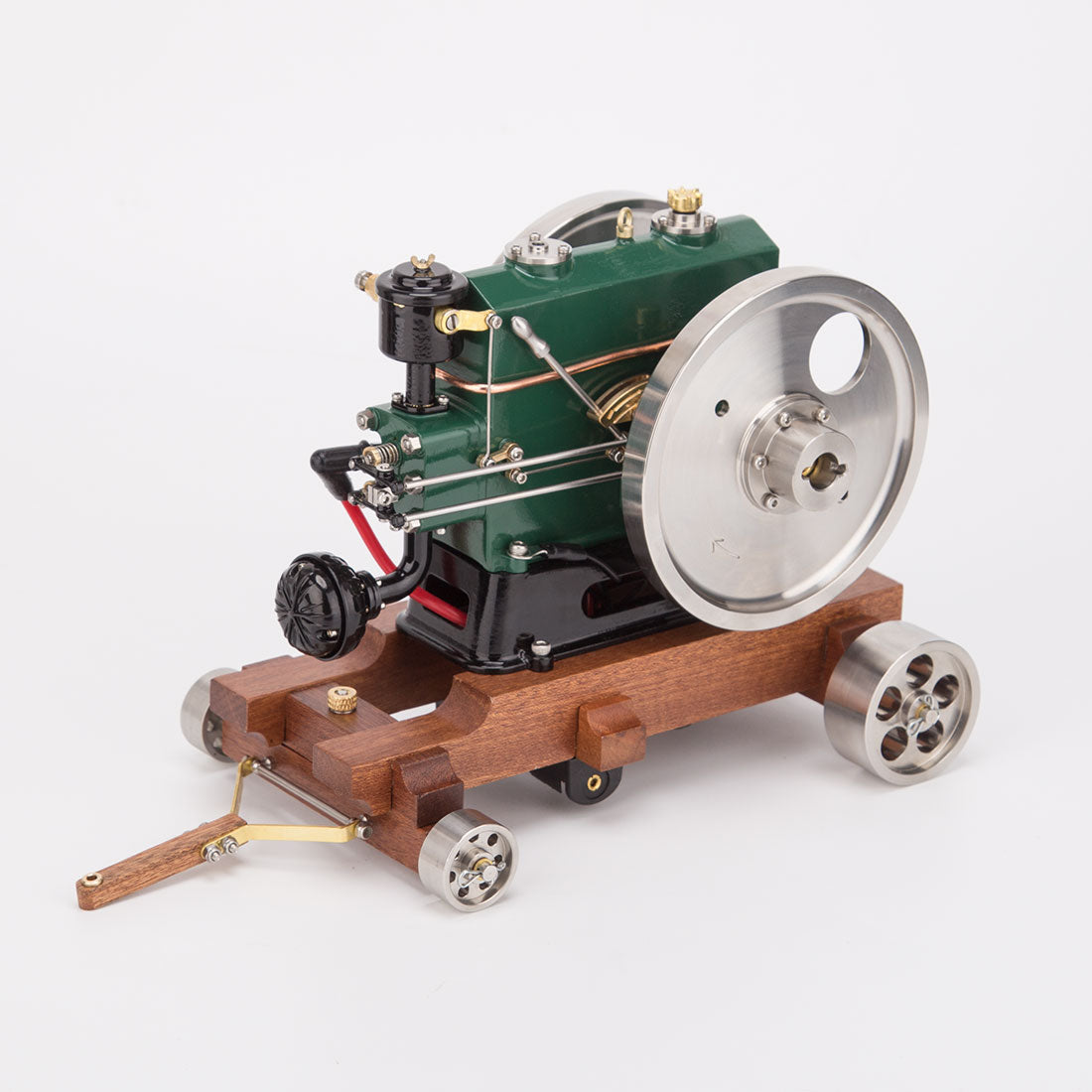 RETROL 1/8 Scale 3.6CC Mini Vintage Single Cylinder Four-Stroke Gas Engine Model Engine Models Diyengmod