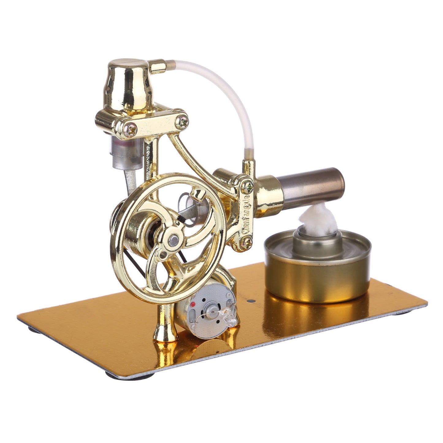 Single Cylinder Balance Stirling Engine Science Experiment Kit - DIY Educational Model Single Cylinder Stirling Engine Diyengmod