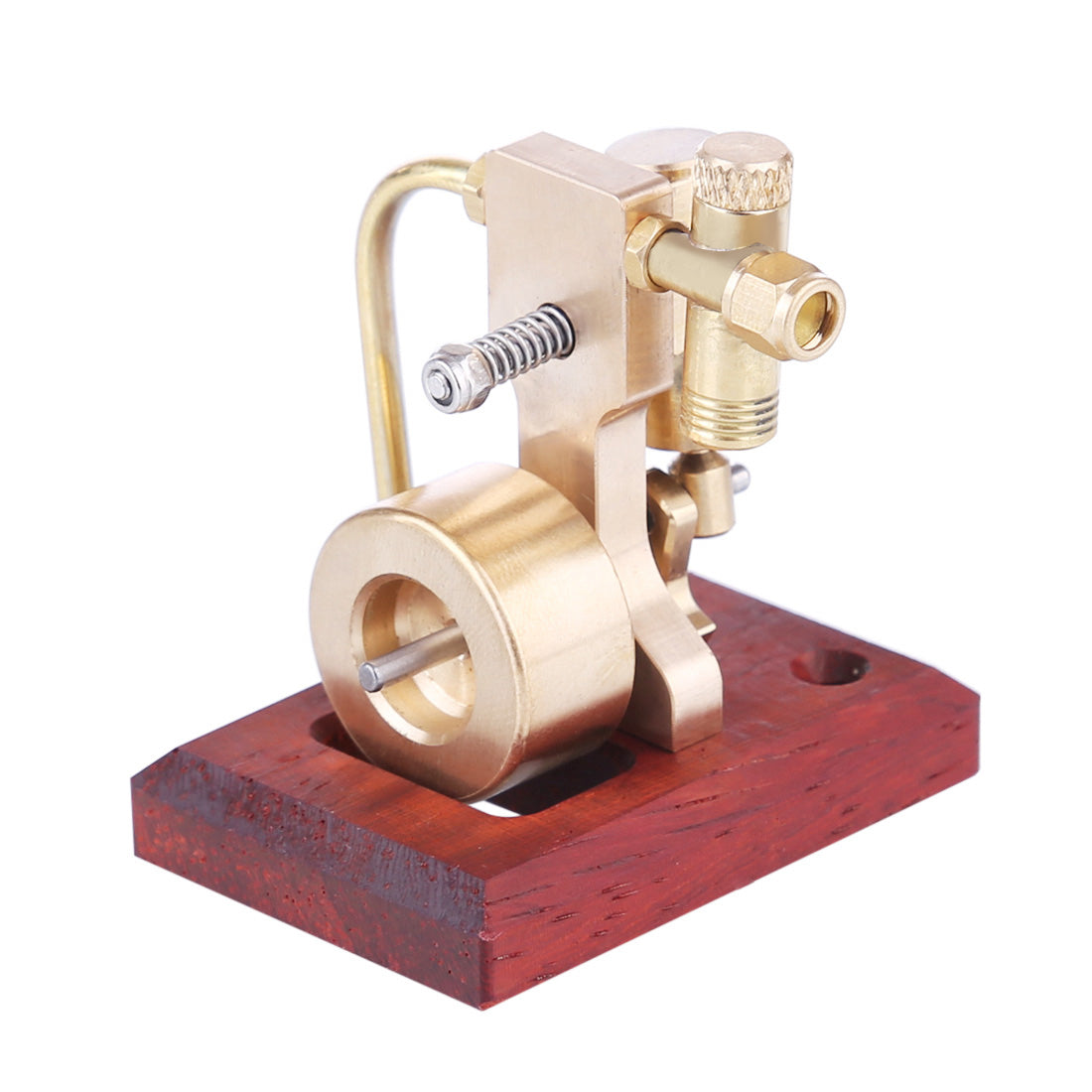 Mini DIY Swing Steam Engine Model - Single Cylinder, No Boiler Required Steam Engine Diyengmod