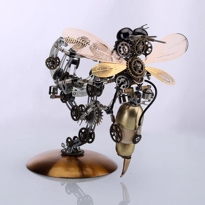 Mechanical Wasp Steampunk Building Kit - 627PCS Metal DIY Model 3D Puzzle Model Kit Diyengmod