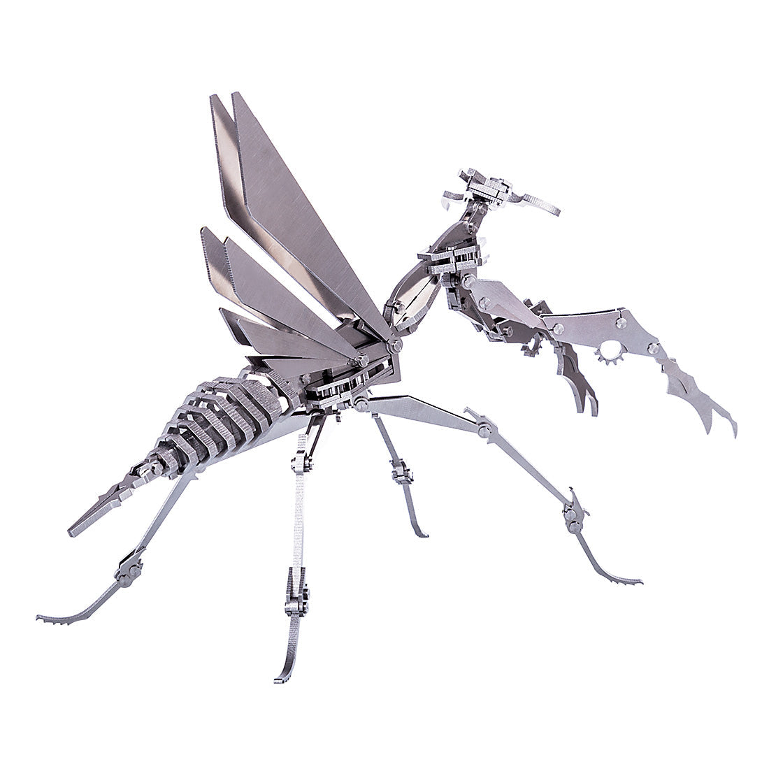 Metal Mantis 3D Puzzle Model Kit - DIY Jigsaw Craft for Creative Fun and Gift Idea DIY Engine Diyengmod