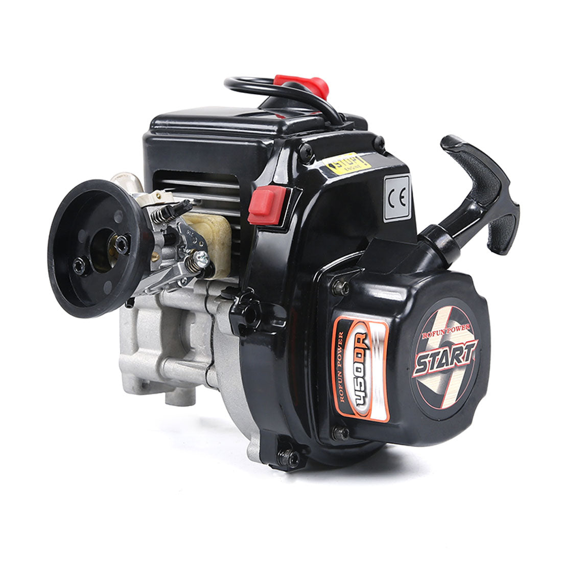 45cc High-Power Double-Ring 2-Stroke Gasoline Engine for Rovan HPI KM BAJA 1/5 RC Cars RC Engine Diyengmod