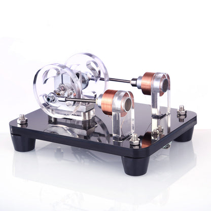 STARK Educational Double Coil Brushless Hall Motor Science Toy Engine Models Diyengmod