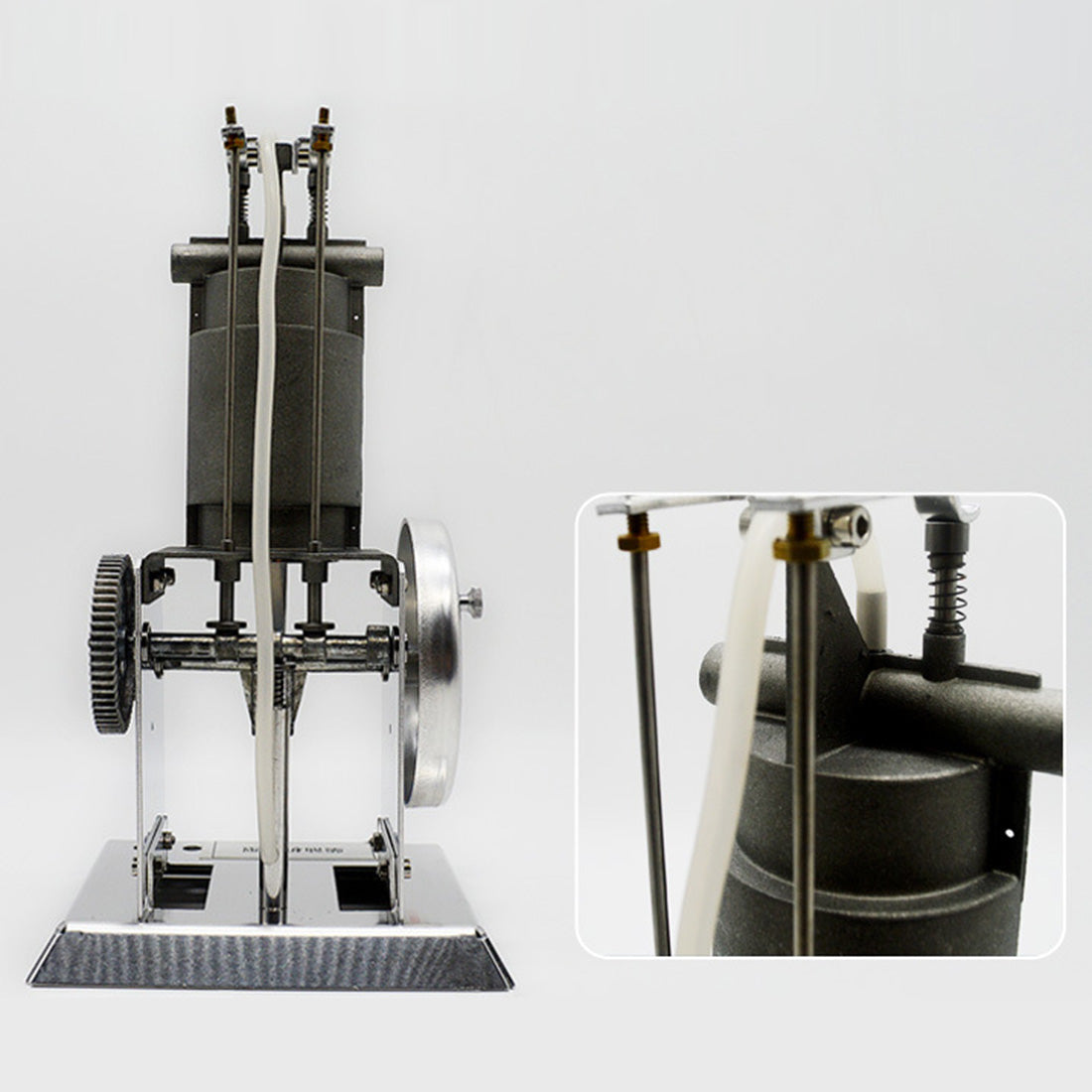 Educational Metal Four-Stroke Engine Model for Physics Experiments Engine Models Diyengmod