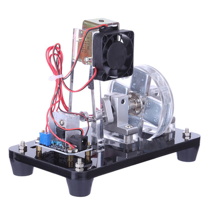 High-Efficiency Electromagnet Motor Model for Educational Experiments Engine Models Diyengmod